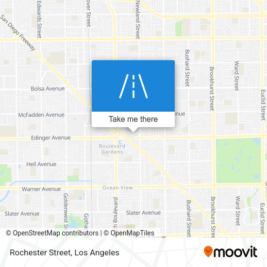 Rochester Street map