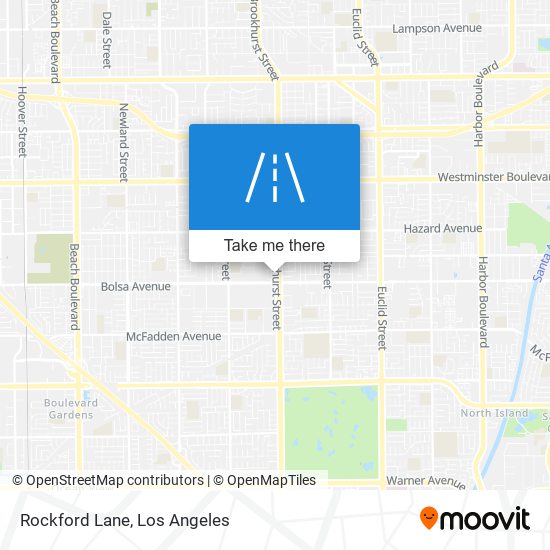 Rockford Lane map