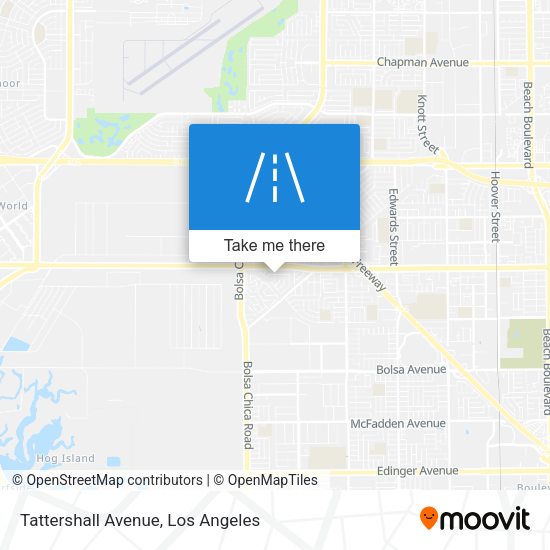 Tattershall Avenue map