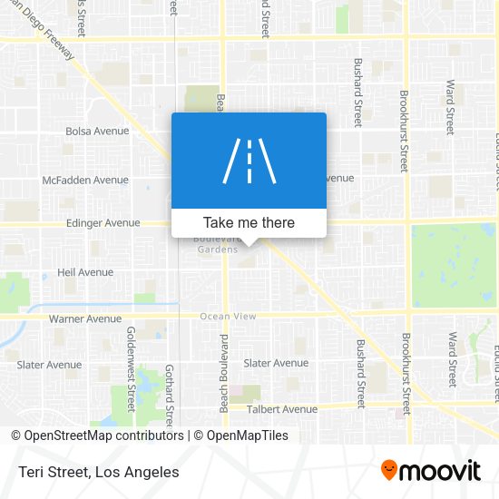 Mapa de Teri Street