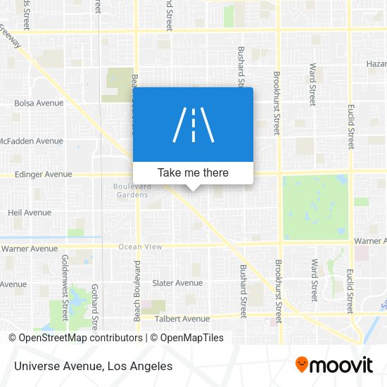 Mapa de Universe Avenue