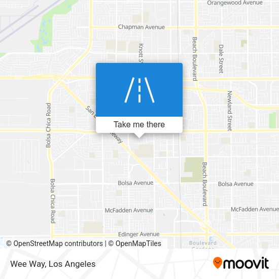 Mapa de Wee Way
