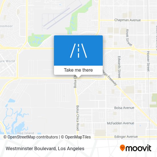 Westminster Boulevard map