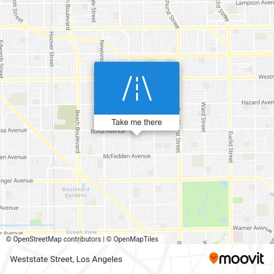Mapa de Weststate Street