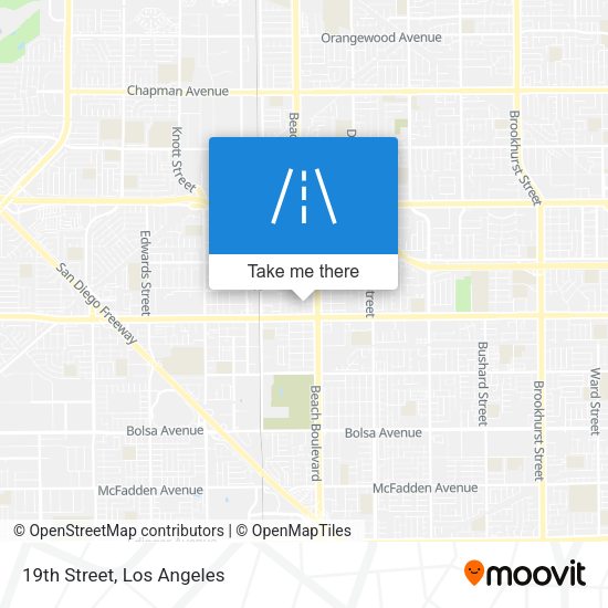 Mapa de 19th Street