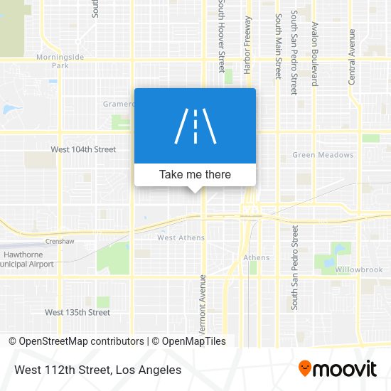 Mapa de West 112th Street
