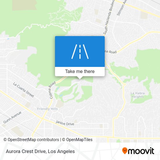 Aurora Crest Drive map