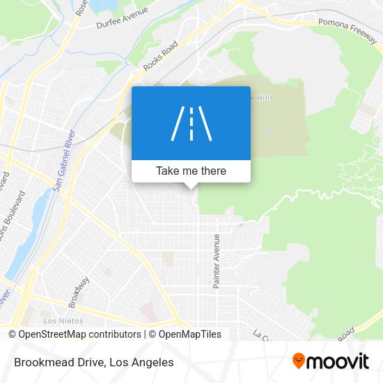 Mapa de Brookmead Drive