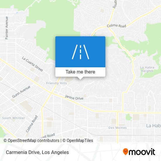 Mapa de Carmenia Drive