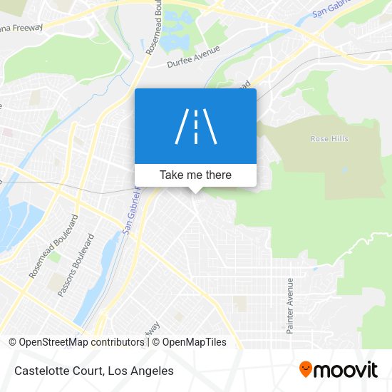 Castelotte Court map