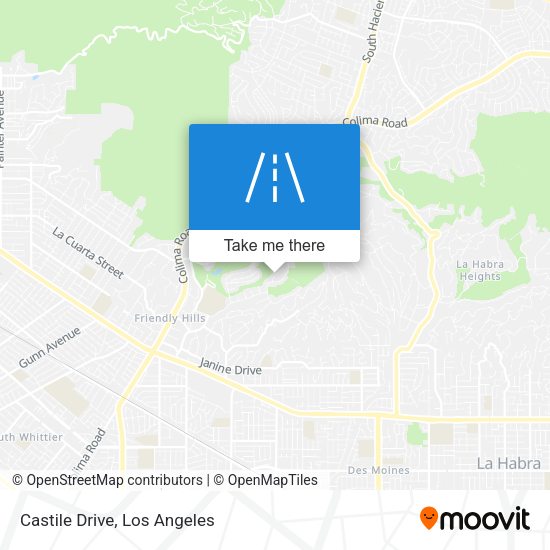 Mapa de Castile Drive