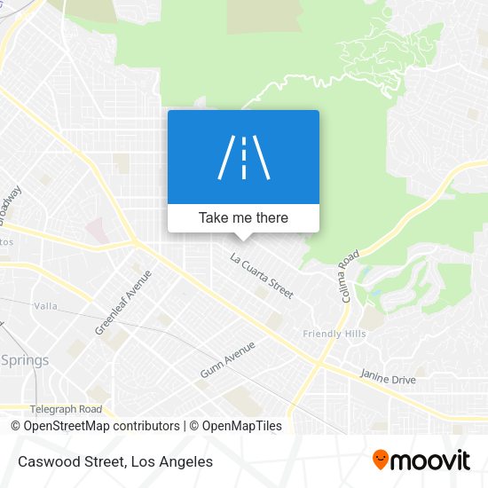 Mapa de Caswood Street