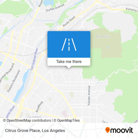 Mapa de Citrus Grove Place