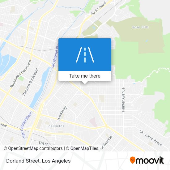 Mapa de Dorland Street
