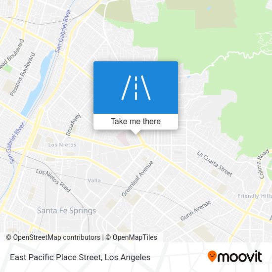 East Pacific Place Street map