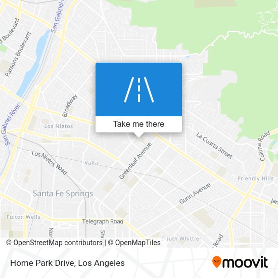Mapa de Home Park Drive