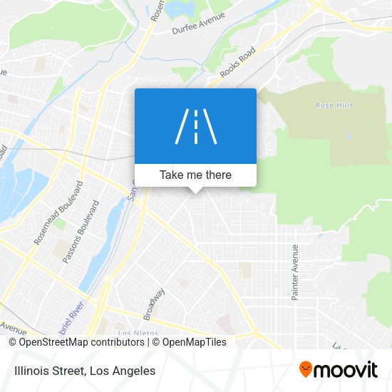 Mapa de Illinois Street