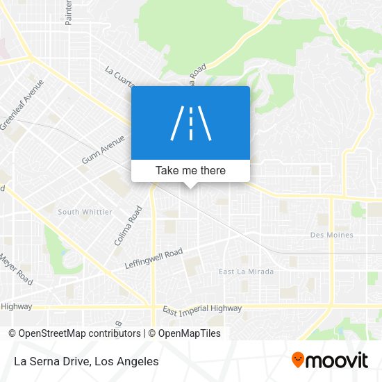 Mapa de La Serna Drive