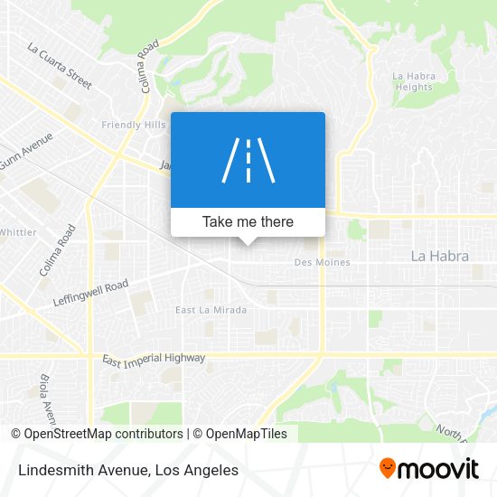 Mapa de Lindesmith Avenue