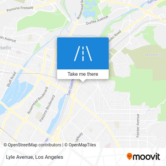 Mapa de Lyle Avenue