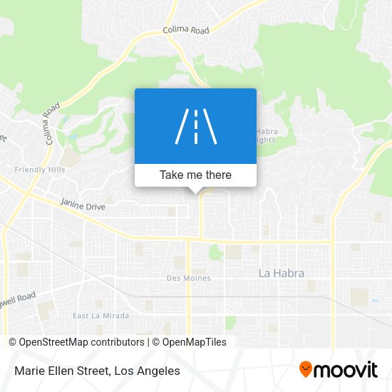 Mapa de Marie Ellen Street