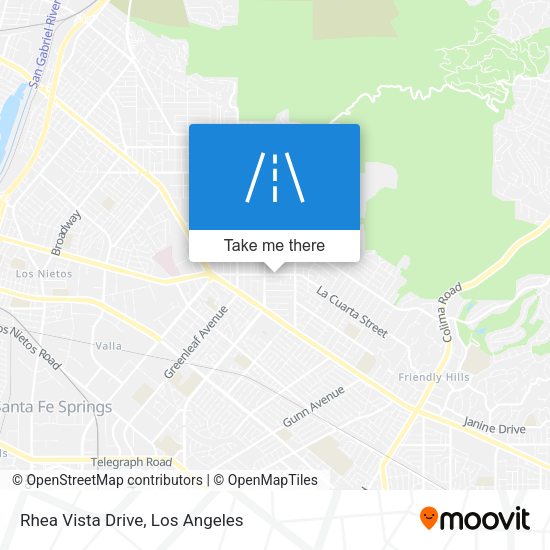 Mapa de Rhea Vista Drive