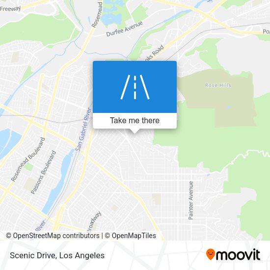 Mapa de Scenic Drive