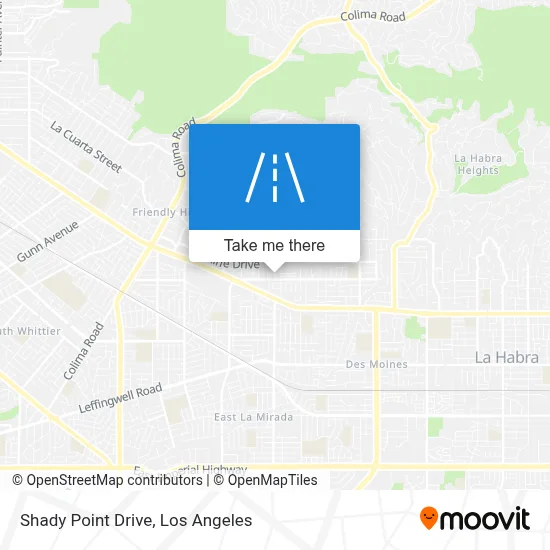 Shady Point Drive map