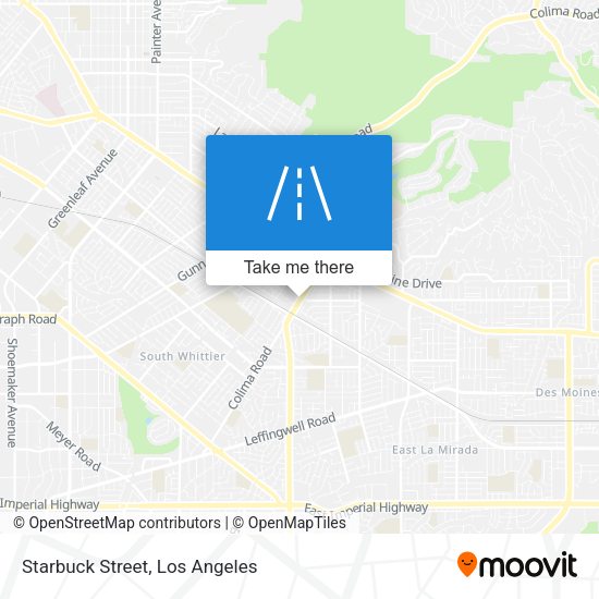 Mapa de Starbuck Street