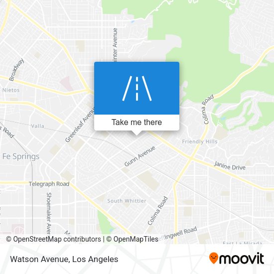 Mapa de Watson Avenue