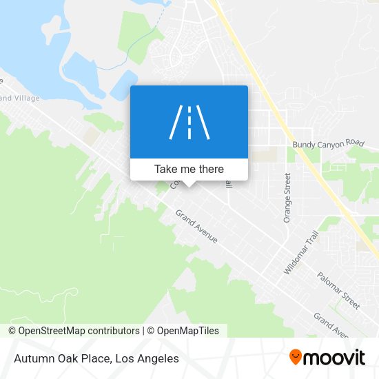 Mapa de Autumn Oak Place