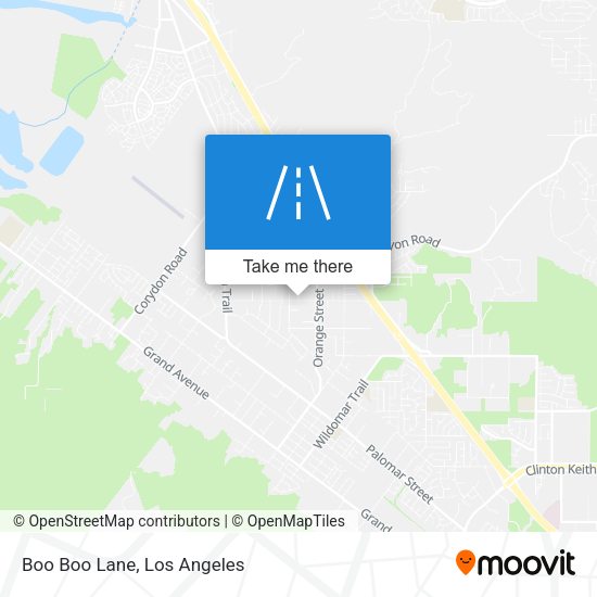 Mapa de Boo Boo Lane