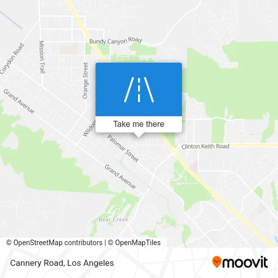 Cannery Road map