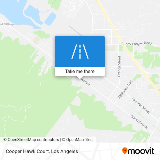 Mapa de Cooper Hawk Court