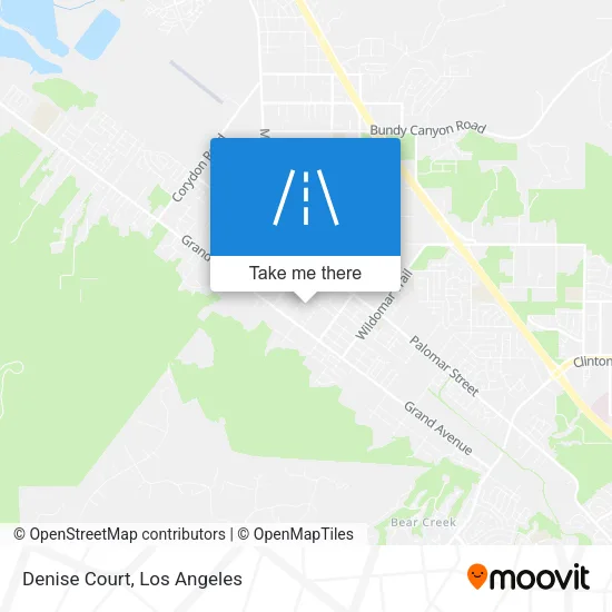 Mapa de Denise Court