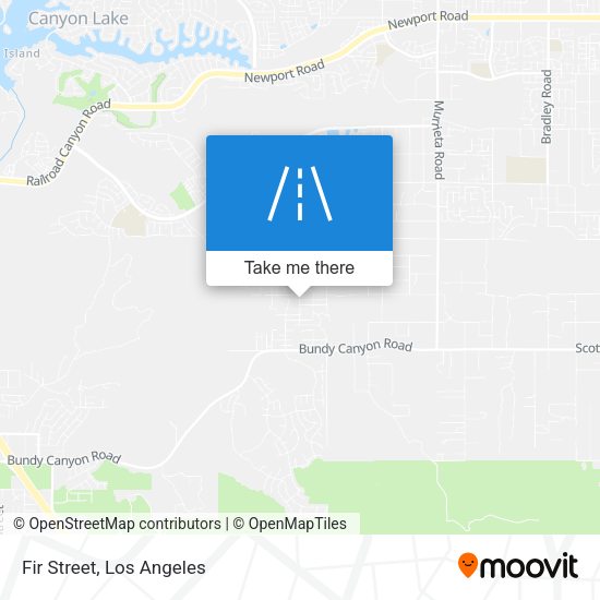 Mapa de Fir Street