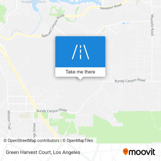 Green Harvest Court map