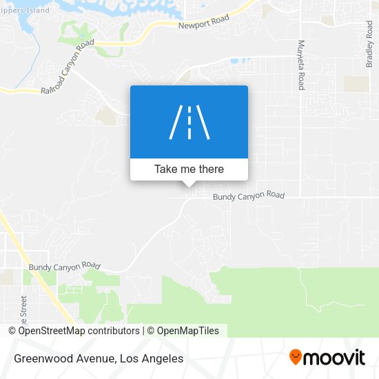 Mapa de Greenwood Avenue