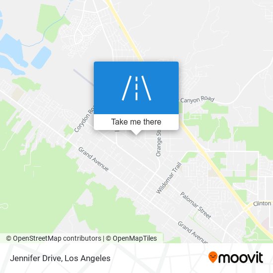 Jennifer Drive map