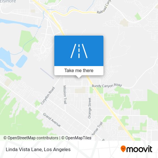 Mapa de Linda Vista Lane