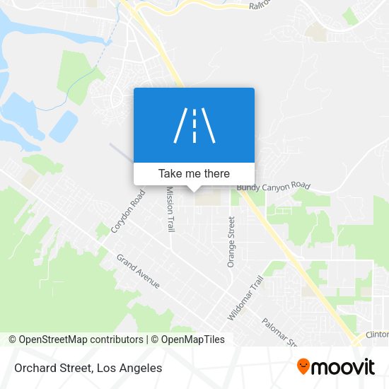 Mapa de Orchard Street