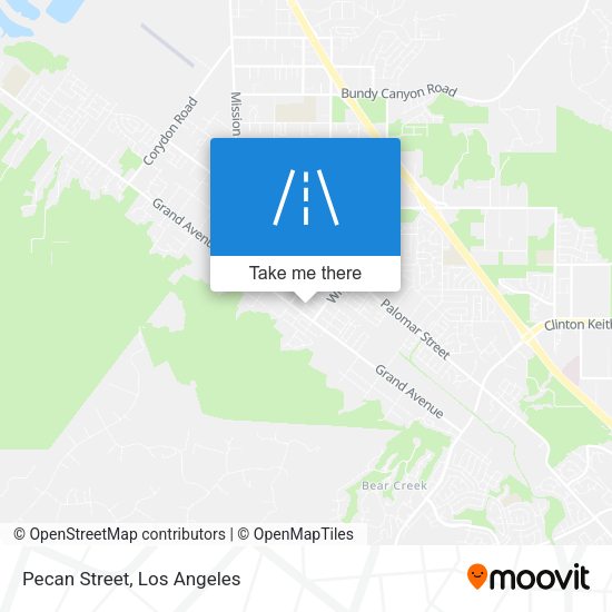 Mapa de Pecan Street