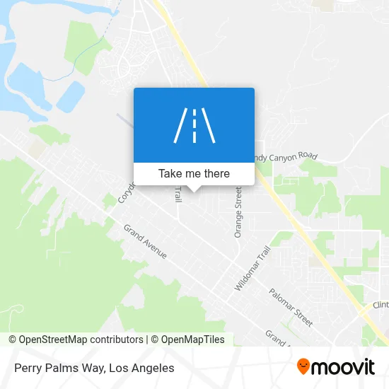 Perry Palms Way map