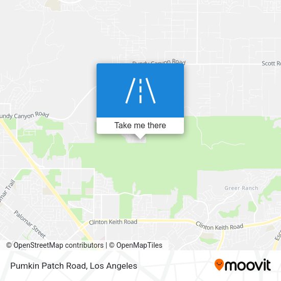 Mapa de Pumkin Patch Road