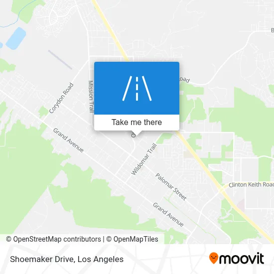 Shoemaker Drive map