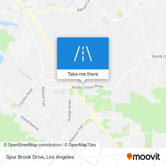 Spur Brook Drive map