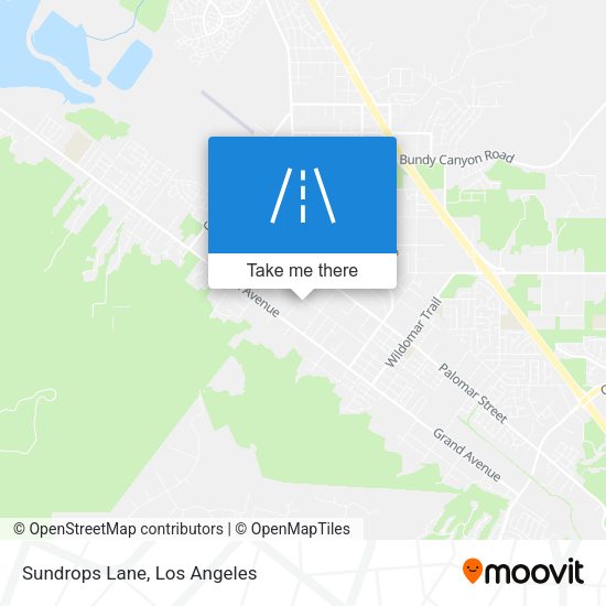 Mapa de Sundrops Lane