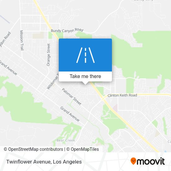Twinflower Avenue map
