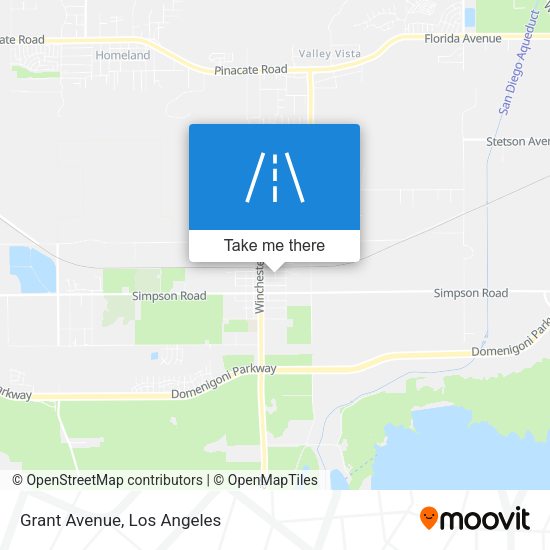 Mapa de Grant Avenue