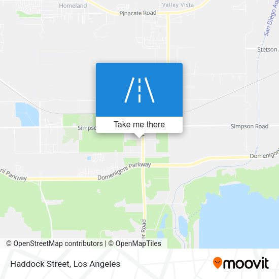 Mapa de Haddock Street